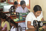 Tailoring Class students