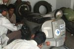 Students in Two Wheeler Repair classes