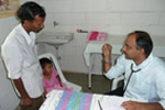 Check-ups on children by Dr. Sukhdeve (Paediatrician)