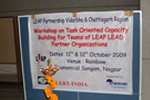 Workshop for LEAP Lead Partner Organisation